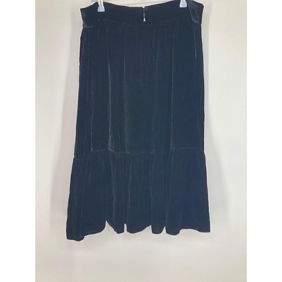 NEW Kate Spade Velvet Drape Skirt - Picture 5 of 7